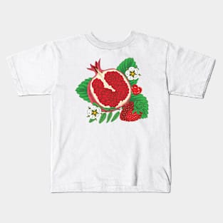 Red and Pink Kids T-Shirt